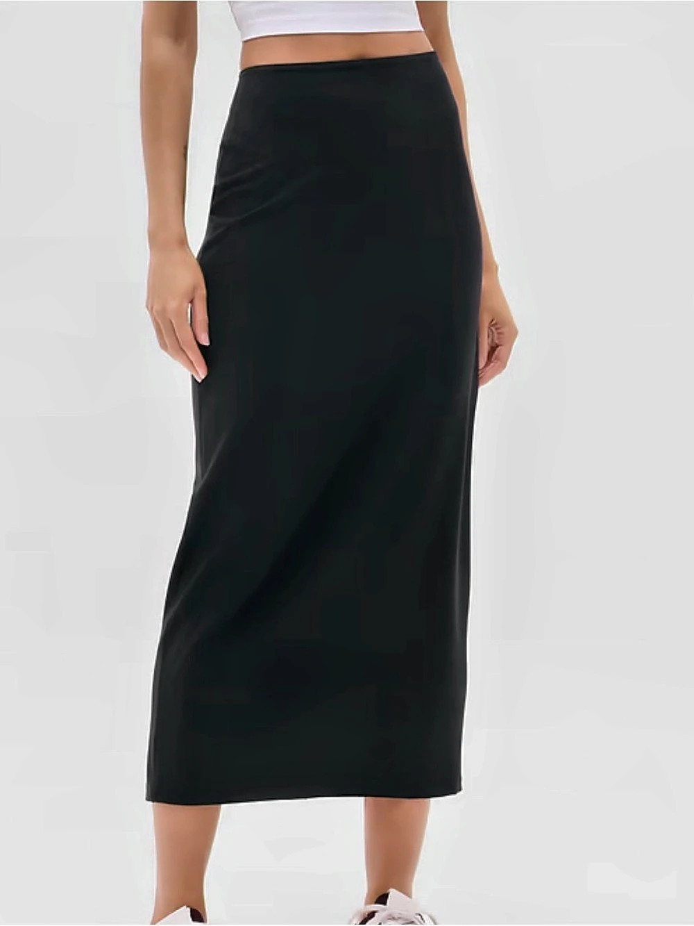 Athleta Be Free Maxi Skirt in Black - XL